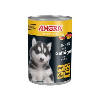 Amora Junior Kutsikakonserv (Veise- ja Linnulihaga) 400g
