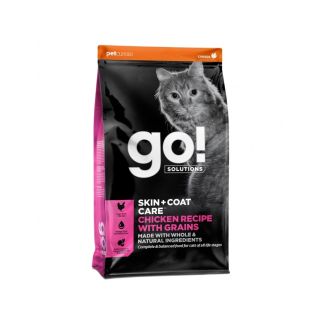 GO! Skin + Coat Kanalihaga Kuivtoit Kassile ja Kassipojale 1,4kg