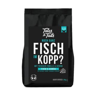 Tales and Tails Pehme Kuivtoit Täiskasvanud Koertele (60% Kala) 4kg