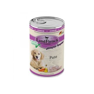 Landfleisch Dog Classic Junior Kutsikakonserv Kalkunilihaga (Pute) 400g