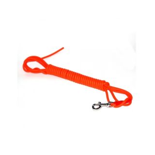 Dingo Biothane Jäljerihm, Aasata, Oranž 5mm x 5m