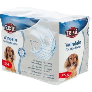Mähkmed Trixie ''Diapers for Female Dogs XS-S 20-28cm'' 12tk