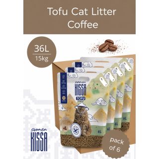 Suomen Kissa kohvilõhnaline tofu kassiliiv 36L