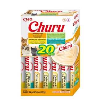 Churu Chicken Varieties multipakk kassimaius 20 x 14g