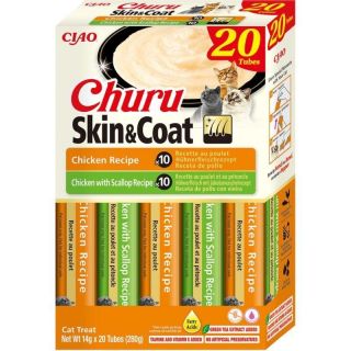 Churu Skin & Coat Varieties multipakk kassimaius 20 x 14g