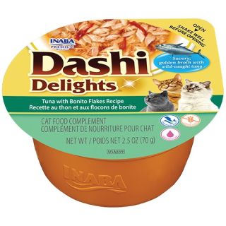 Inaba Dashi Delights Tuna with Bonito Flakes konserv kassile 70g