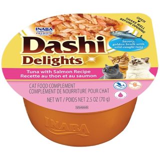 Inaba Dashi Delights Tuna with Salmon konserv kassile 70g