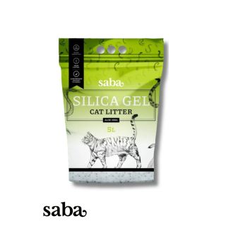 SABA Aloe Vera lõhnaline silikageelist kassiliiv 5L