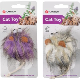 Flamingo kassimänguasi naistenõgesega 7cm (assortii)
