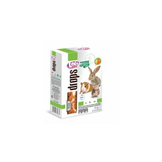 LoLo Pets Drops maiused närilistele ja jänestele porgandiga 75g