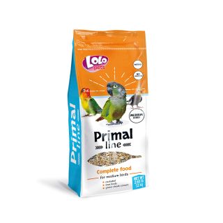 LoLo Pets Primal line linnutoit keskmise suurusega lindudele 1,2kg