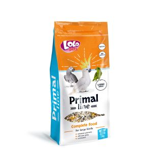 LoLo Pets Primal line linnutoit suurtele lindudele 1kg