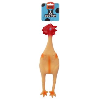 Bubu Pets koeralelu lateksist kana piiksuga 47cm