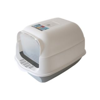 Bubu Pets kinnine hall kassitualett kühvliga 50x35x33cm