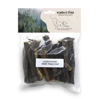 Koerustükk kuivatatud veise magu koerale 200g