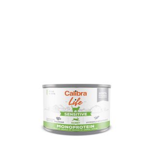 Calibra Life Sensitive Rabbit konserv kassidele 200g