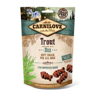 Carnilove Dog Snack Trout & Dill maiused koerale 200g