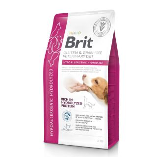Brit Veterinary Diet Hypoallergenic Hydrolyzed erisööt koertele 2kg
