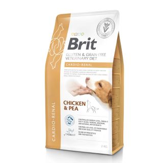 Brit Veterinary Diet Cardio - Renal erisööt koertele 2kg