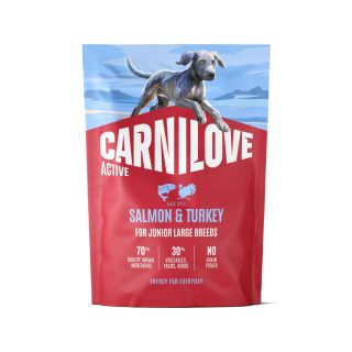 Carnilove Active Salmon & Turkey Junior LB koeratoit 1,5kg