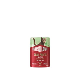 Carnilove Quail in Jelly märgtoit kassidele 85g
