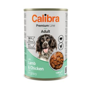 Calibra Premium Lamb & Chicken konserv koertele 1240g