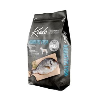 Kudo Adriatic Fish Senior Light külmpressitud koeratoit 12kg