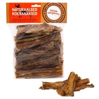 Naturaalne maius koertele, veise söögitoru 15 cm, 200 g