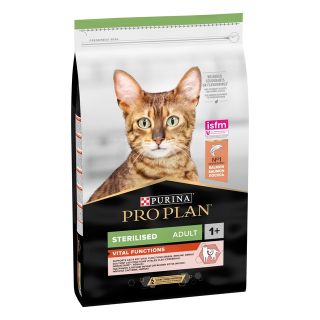 Purina PRO PLAN kassitoit STERELISED VITAL FUNCTION lõherikas, 1,5 kg