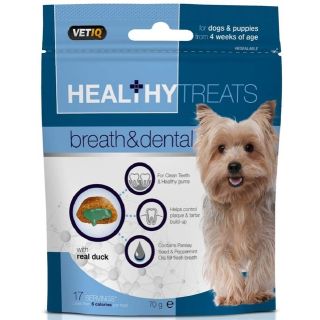 VETIQ Healthy Breath & Dental maiused koertele 70 g