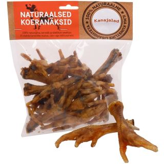 Naturaalne maius koertele, kanajalad 500 g
