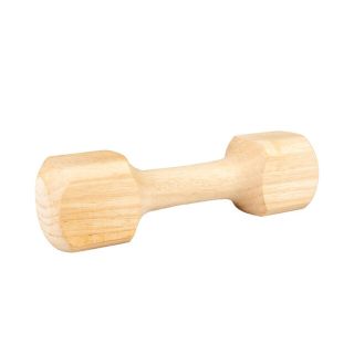 Duvoplus Dumbbell koera mänguasi puidust hantel M, pruun