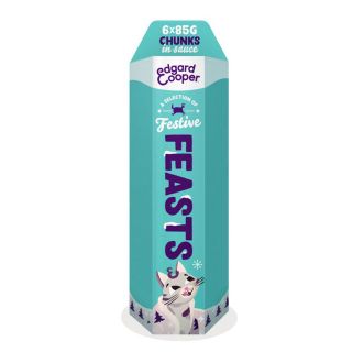 Edgard Cooper Festive kassi konservide multipakk, 6 x 85g