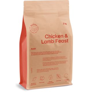 BUDDY KOERA TÄISSÖÖT KANA/LAMMAS 2KG