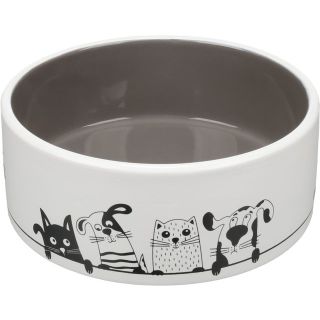 FLAMINGO KOERA KAUSS ULAN 860ML VALGE/HALL
