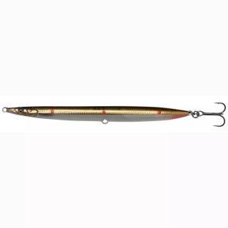 Lant SG Sandeel Pencil 12.5cm/19g/0-1m Brown Copper Red Dots