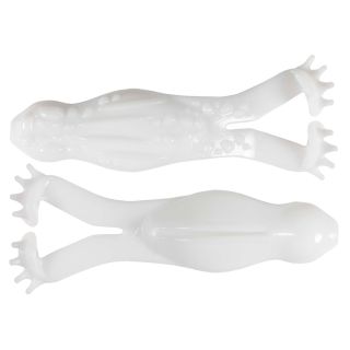 Silikoonlant GOAT ToadZ 4" White 3tk
