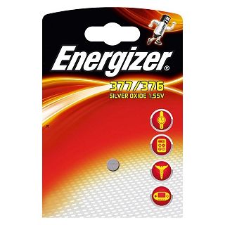 Patarei Energizer 377/376 kella/10
