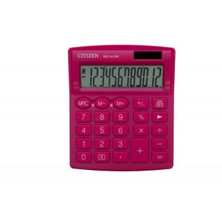 Kalkulaator Citizen SDC-812NRPKE roosa, 102x124x25mm, lauale /20