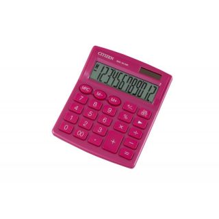 Kalkulaator Citizen SDC-812NRPKE roosa, 102x124x25mm, lauale /20