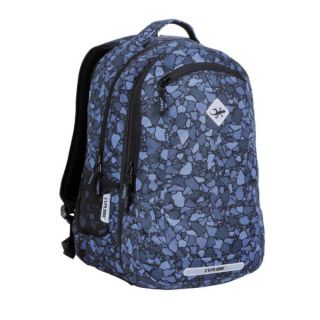 Seljakott Explore 2-ühes Viki "Sinine mosaiik"