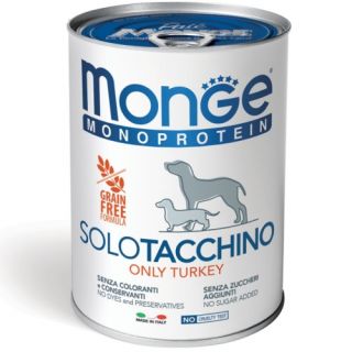 Monge Monoproteinic Pate 100% turkey 400 gr