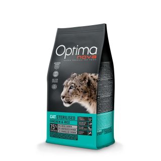 OPTIMANOVA Cat Sterilised Chicken & Rice 2kg