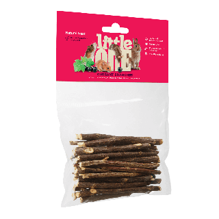 Little One Currant branches. Natural treat for all small mammals, 50 g