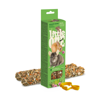 Little One Pulgad merisigadele, jänestele ja tšintšiljadele heinamaa rohuga, 2x55 g