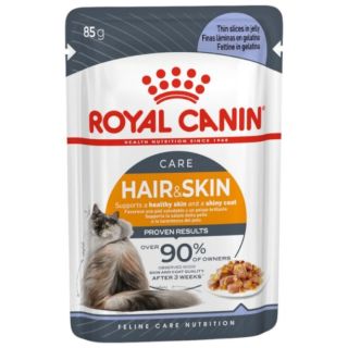 Royal Canin FCN Cat Hair & Skin Care Jelly 12x85g