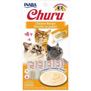 CHURU CAT- Chicken Recipe (14gr.x4 TUBES) 56gr.