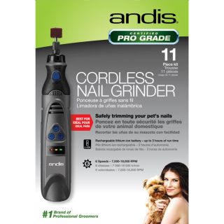 Andis Gray Andis Cordless Nail Grinder 6 Speed