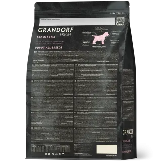 Grandorf Dog - Fresh Lamb - Puppy All Breeds - 10 Kg