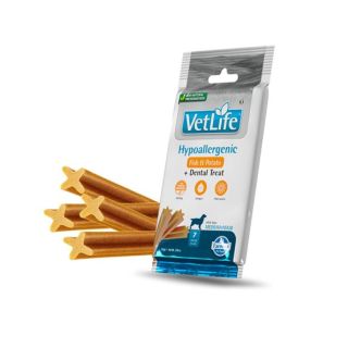 Farmina Vet Life Hypoallegrenic Dental Snack Medium&Maxi Fish&Potato 110gr/7tk